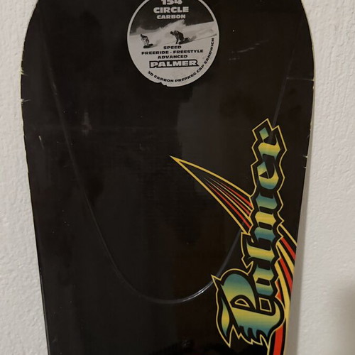 Palmer Circle Carbon 154 Snowboard set with Nitro bindings and bag