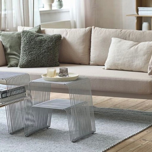JYSK three-seater sofa, beige