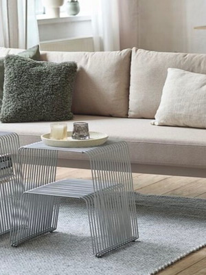 JYSK three-seater sofa, beige