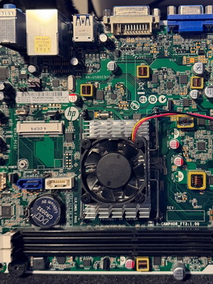HP 110-201ep Motherboard with AMD A4-5000 CPU like new