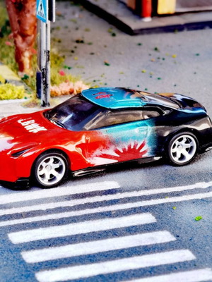 Hot Wheels Custom Skyline R35 играчка кола