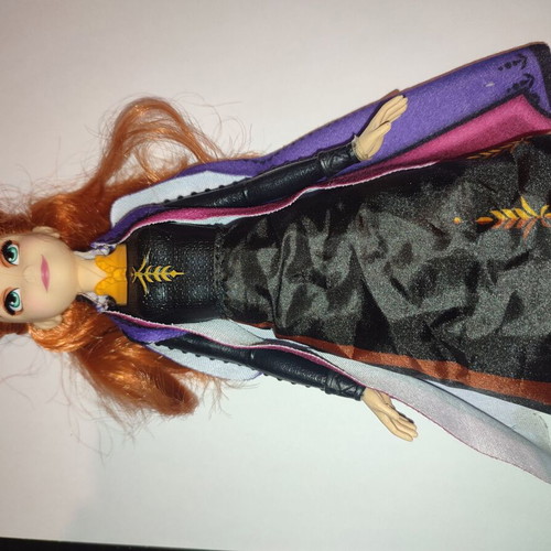 Disney Frozen Anna Autumn Swirling doll like new