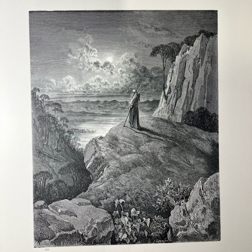 Gustave Doré engraving used, 29x36 cm
