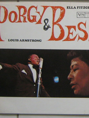 Ella Fitzgerald & Louis Armstrong Porgy & Bess vinyl used, jazz
