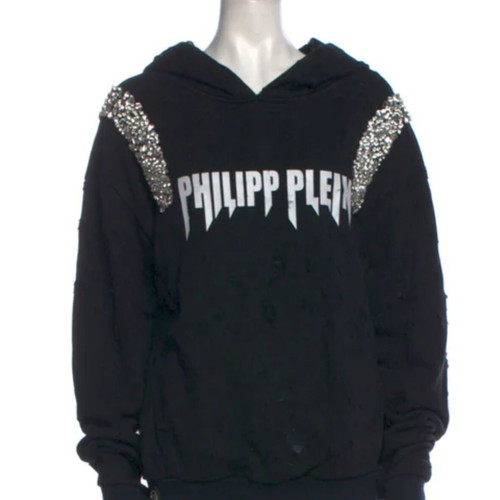 Philip Plein women's black hoodie like new, size L