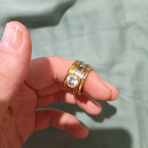 Steel ring 17 mm new