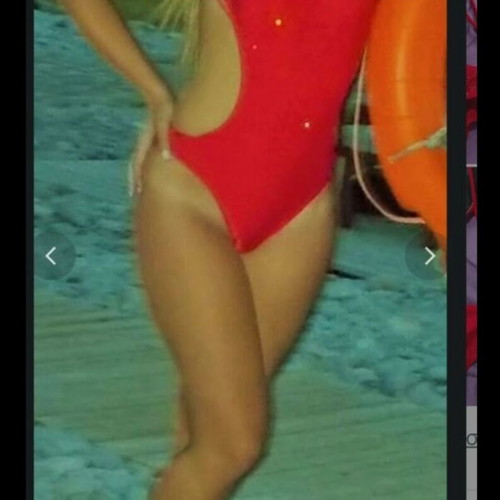 Women's monokini swimsuit new, red
