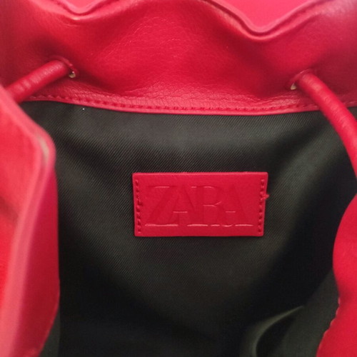 Zara backpack new, red