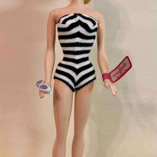 Collectible Barbie Reproduction of Iconic Barbie #1 1959 like new