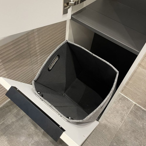 Burgbad Eqio tall bathroom cabinet, 35 × 32 × 176 cm