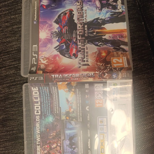 Transformers Rise of the Dark Spark PS3 game