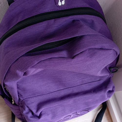 Polo school backpack purple like new