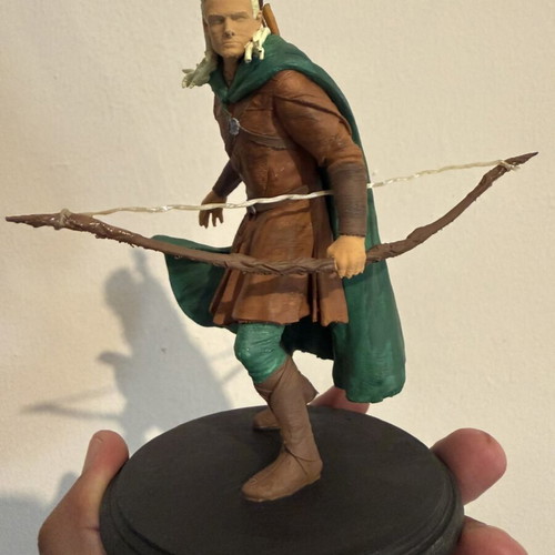 Legolas handmade figure painted by hand
