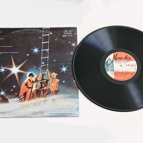 Boney M Nightflight To Venus first press vinyl record 1978 like new