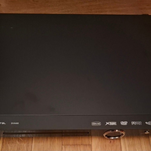 DVD player new with remote control and cables