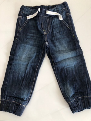 Children's denim pants used size 86 for 1-1.5 years old