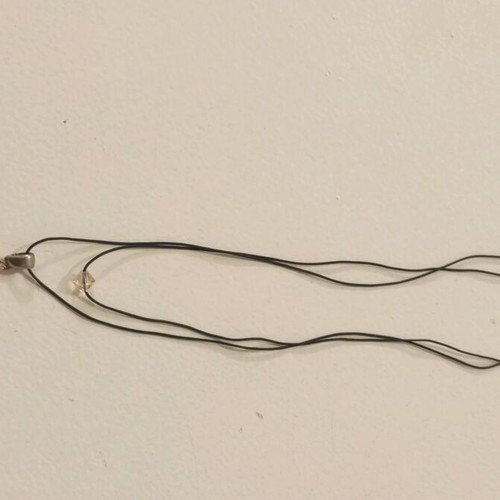 Gold-plated silver necklace new