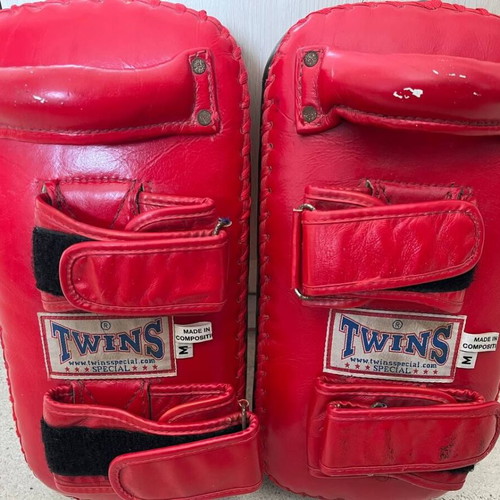 Kickboxing and Muay Thai sports equipment used, package