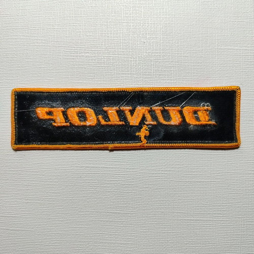 Dunlop retro racing patch used