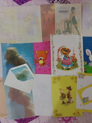 Συλλογή αλληλογραφιών 80-90ς σε άριστη κατάσταση, πακέτο