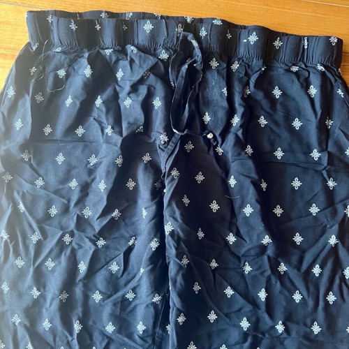 Summer pants used with Indian pattern, size XL