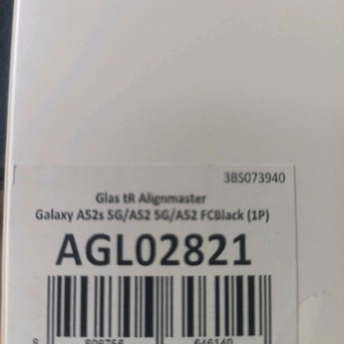 Samsung A52 case for screen glass alignment like new
