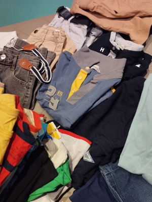 Summer clothing pack for boys 5 years, 35 pieces