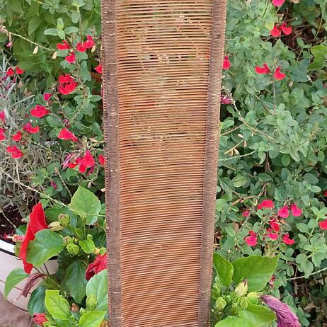 Antique wooden 10 dent heddle reed used, decorative rustic piece