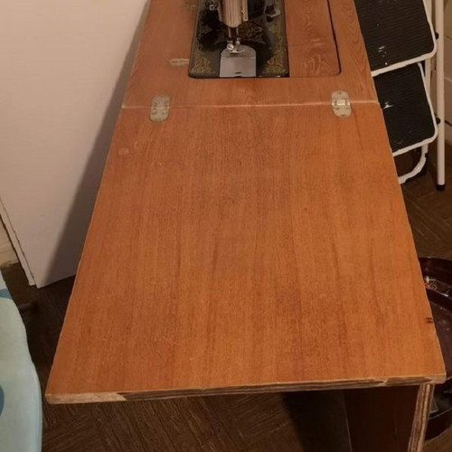 Mercedes antique sewing machine used, made in Germany