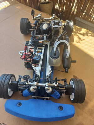 Thunder Tiger Ts4n Pro 12 τηλεκατευθυνόμενο αυτοκίνητο σαν καινούργιο με lexan αμάξωμα Opel Astra