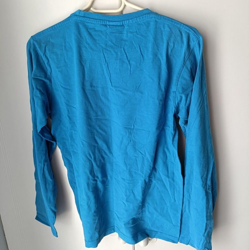 Adidas kids sports shirt blue, like new, age 13-14