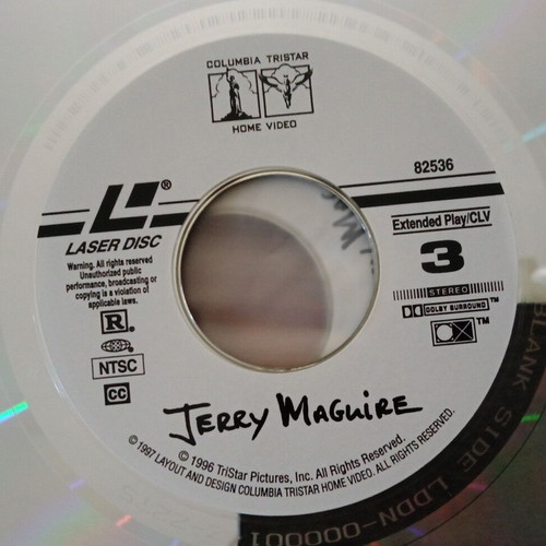 Jerry Maguire LaserDisc like new, comedy