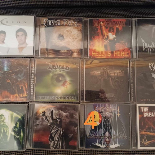 Heavy Metal CD like new, pack of 5