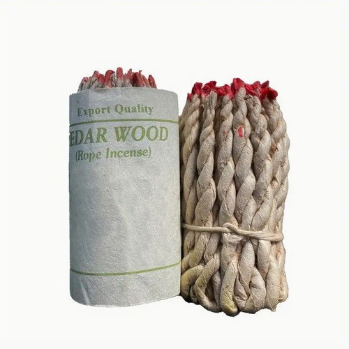 Set of 40 traditional Nepalese cedar-scented rope incense