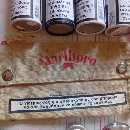 Marlboro authentic advertising collectibles used, complete set of 23 items