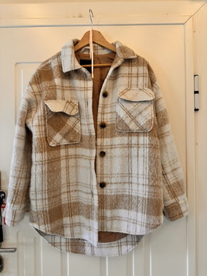 Tally Weijl women's jacket, beige and brown, size S