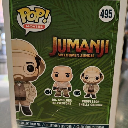 Funko Pop Professor Shelly Oberon Jumanji new