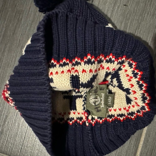 Timberland knit cap used, blue, size S
