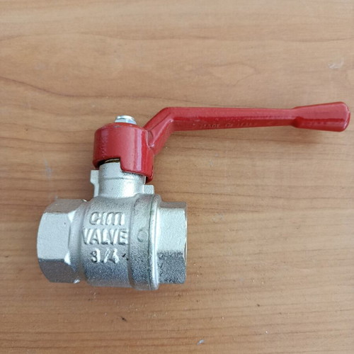 Ball valve Cimberio 3/4" female-female with lever new
