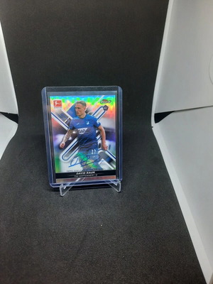 Κάρτα David Raum 2021-22 Topps Finest Bundesliga Refractor Rookie Auto μεταχειρισμένη