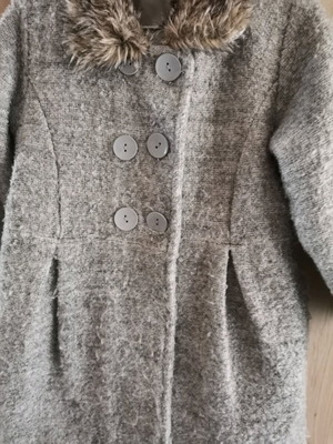 Παλτό παιδικό μεταχειρισμένο Energiers γκρι 110 cm, 5 ετών