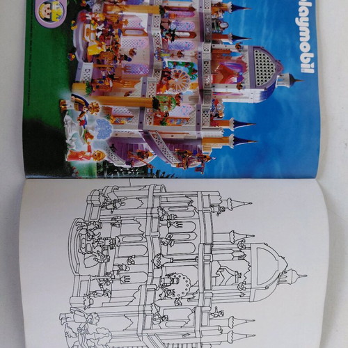 Playmobil coloring book new