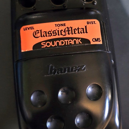 Ibanez Soundtank CM5 Classic Metal distortion pedal like new
