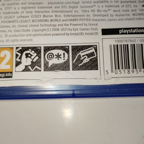 Hogwarts Legacy PS5 game used, almost like new disc