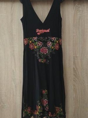 Desigual women's dress, size S, black