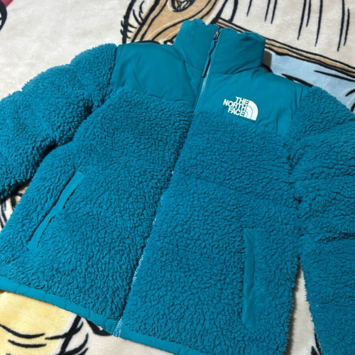 The North Face puffer like new, blue turquoise