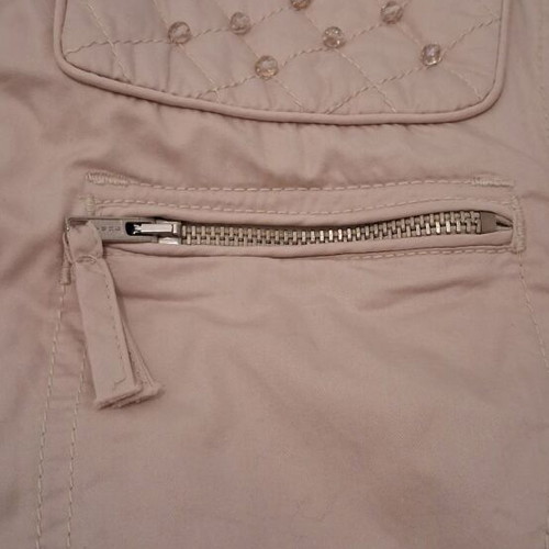 Rococo jacket like new, beige and pink, size L