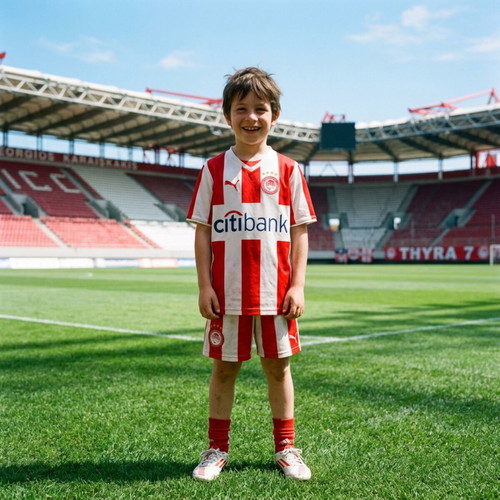 Olympiacos Mirallas #14 vintage jersey official replica used