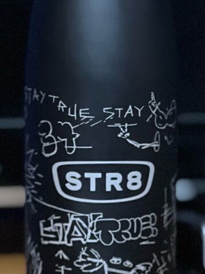 Greek Freak Thermos Bottle like new