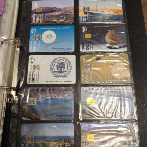 Ote phone cards collection pack of 250, like new, 1997-1999